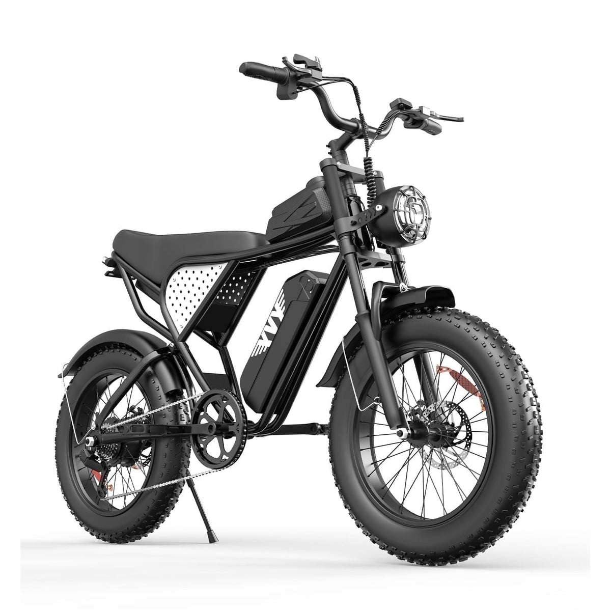 750W 20Mph 48V 15.6Ah 70Mi E-Bike, 20" Fat Tire Electric Bike for Adults,Full Suspension,Disc Brakes,Class 2,cTUVus Certified