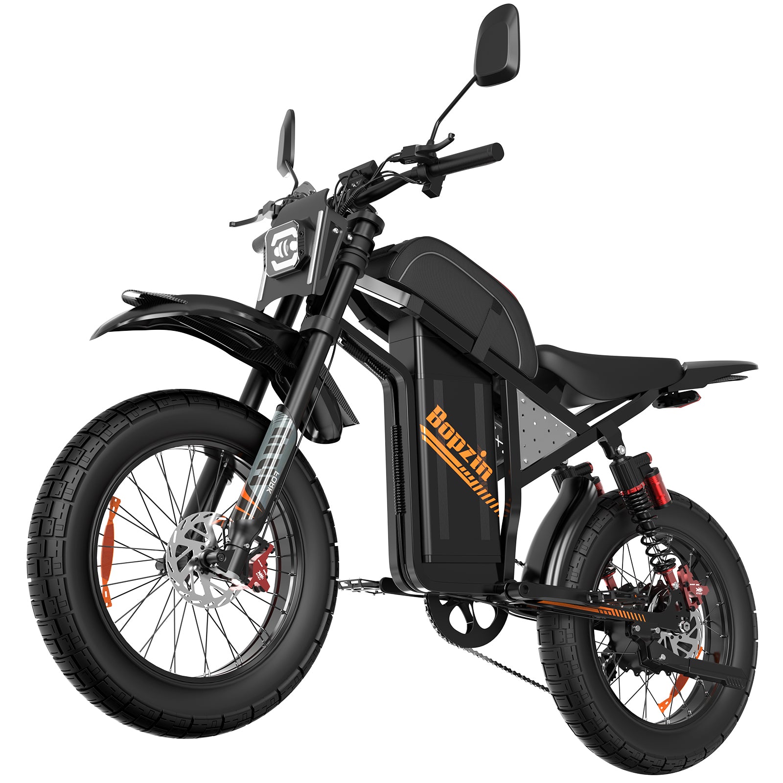 M2000 60V 3000W 35AH Fat Tire Electric Motorcycle for aldult: An All-Round Riding Partner for Diverse Travel Needs