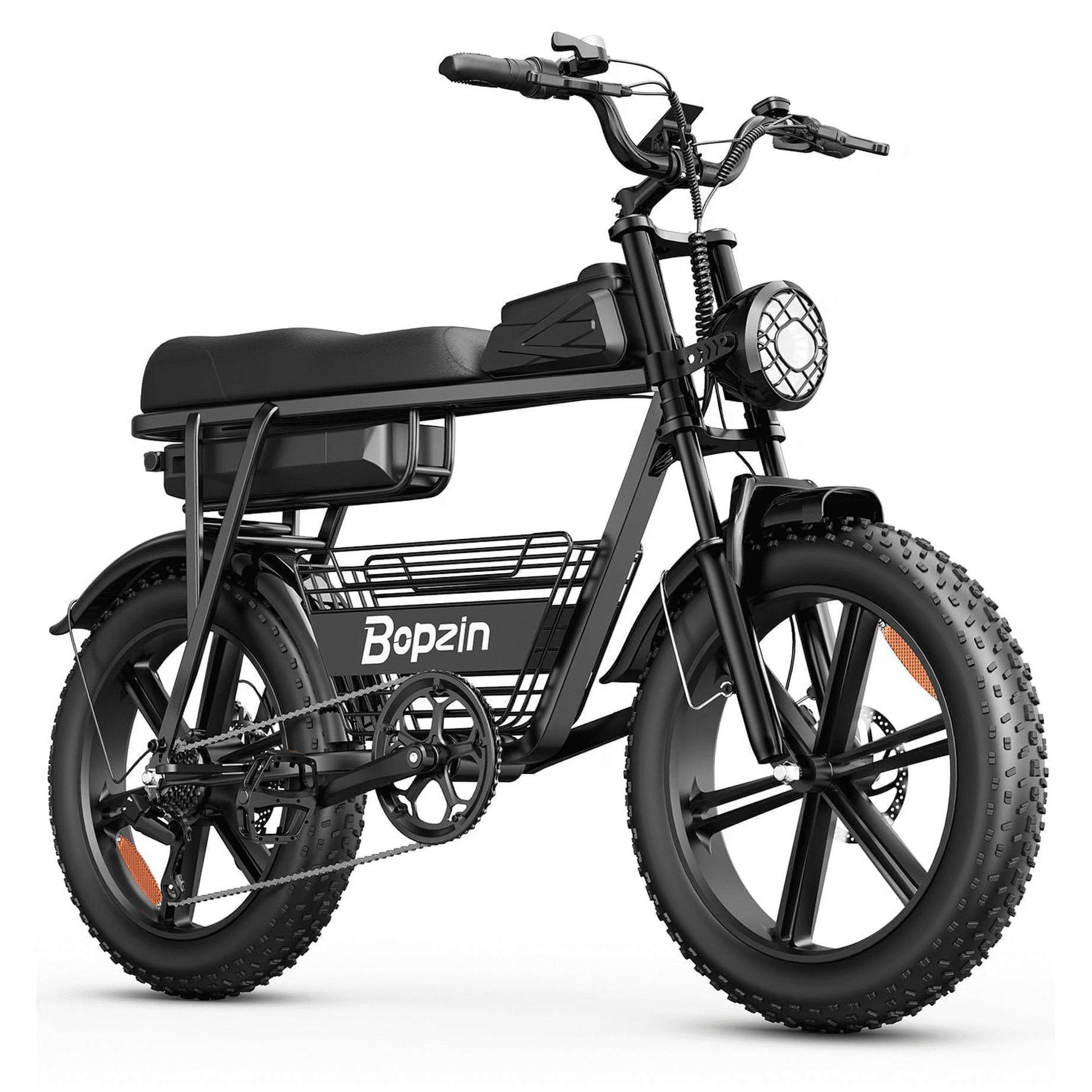 750W 20Mph,48V 20Ah,80Mi Electric Bicycle,20''Fat Tire E-Bike for Adults,cTUVus Certified,Disc Brakes,Class 2