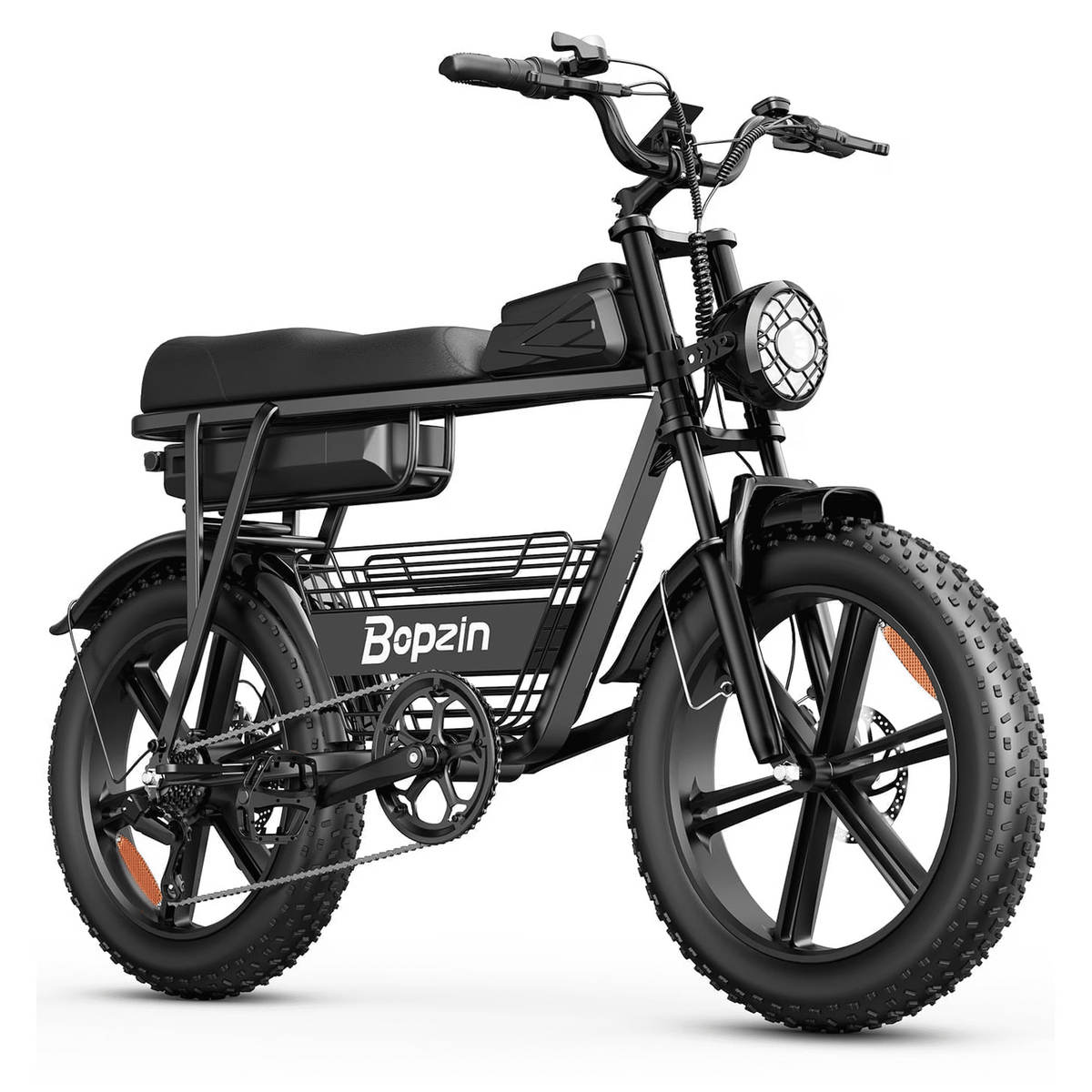 750W 20Mph,48V 20Ah,80Mi Electric Bicycle,20''Fat Tire E-Bike for Adults,cTUVus Certified,Disc Brakes,Class 2