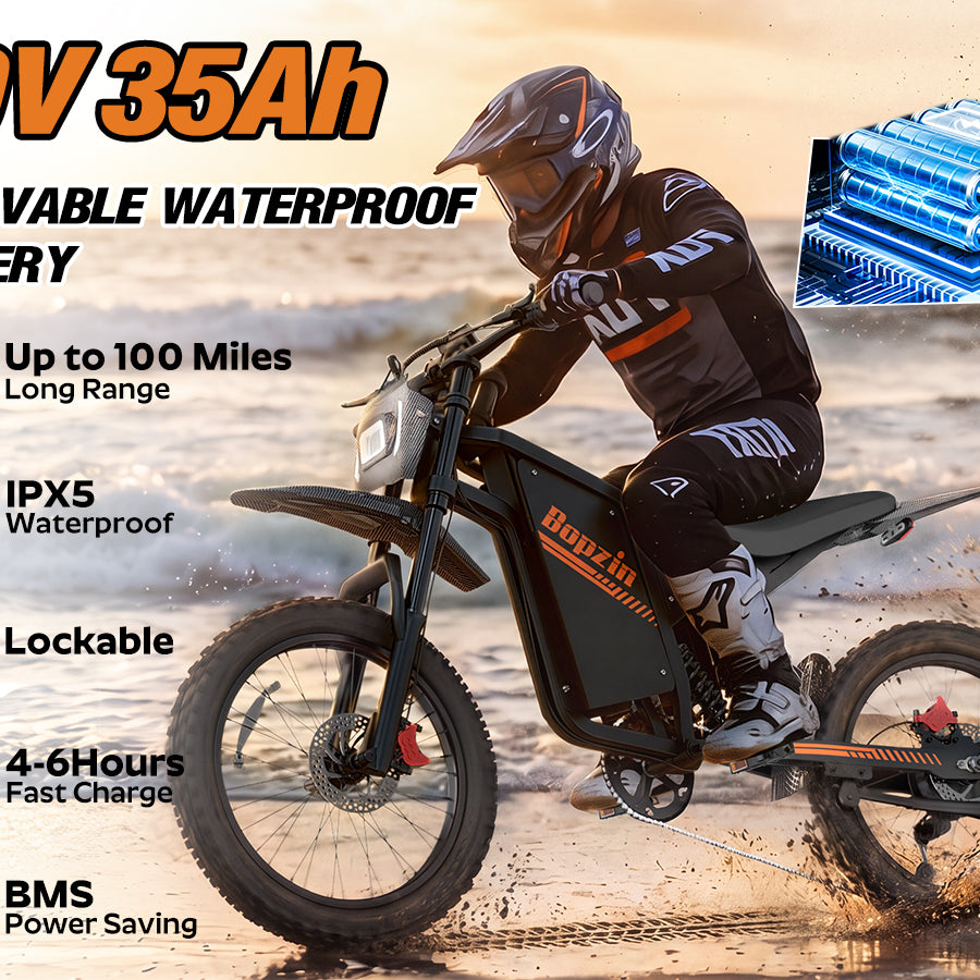 Bopzin Q8MINI 3000W 60V25AH Tires Fat Tire Ebike