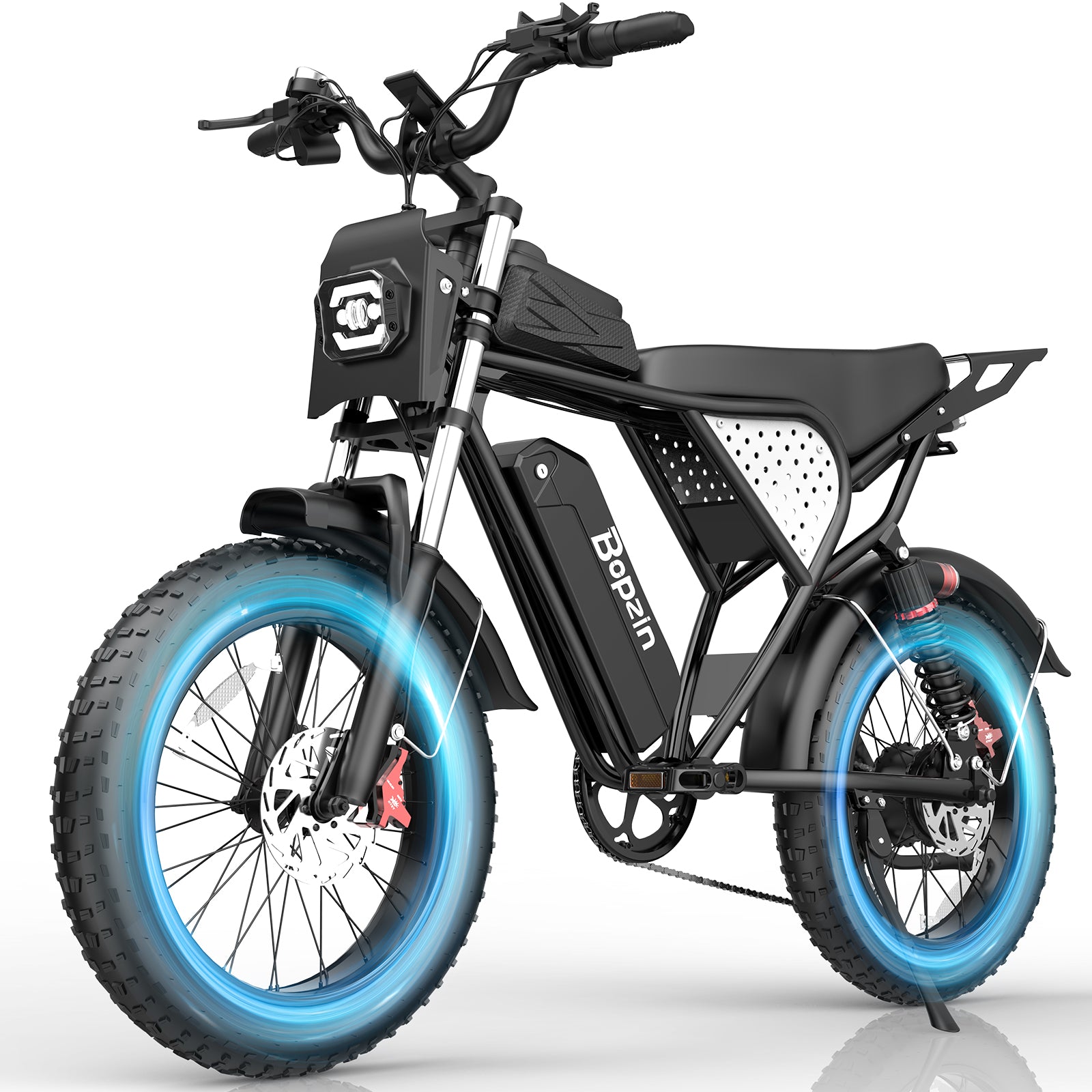 Bopzin  C21 1500W Fat Tire Electric Mountain Motorcycles